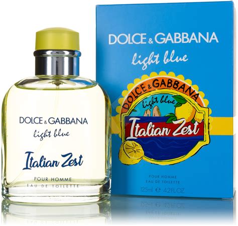 dolce gabbana light blue zest herren|light blue italian love cologne.